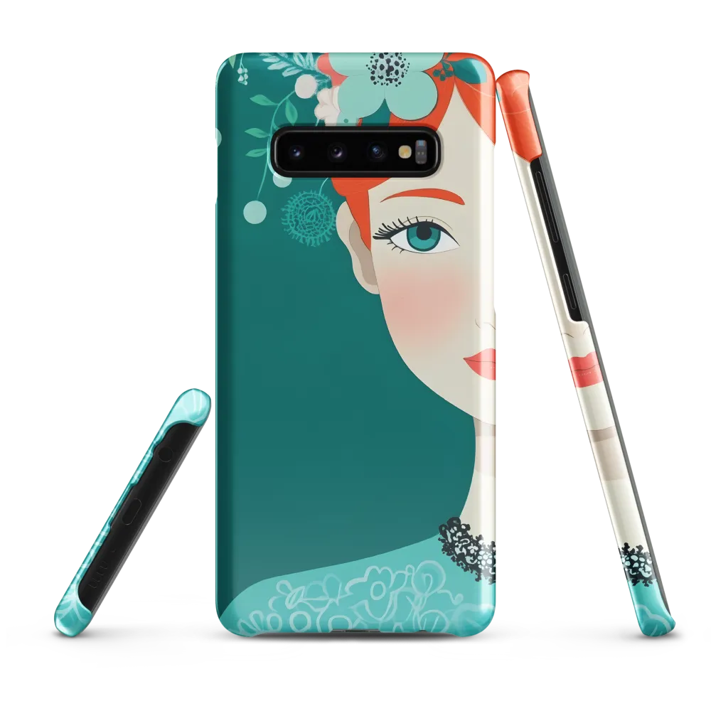 Vibrant Elegance | Phone Case |  S10 Plus | Snap Case | Glossy