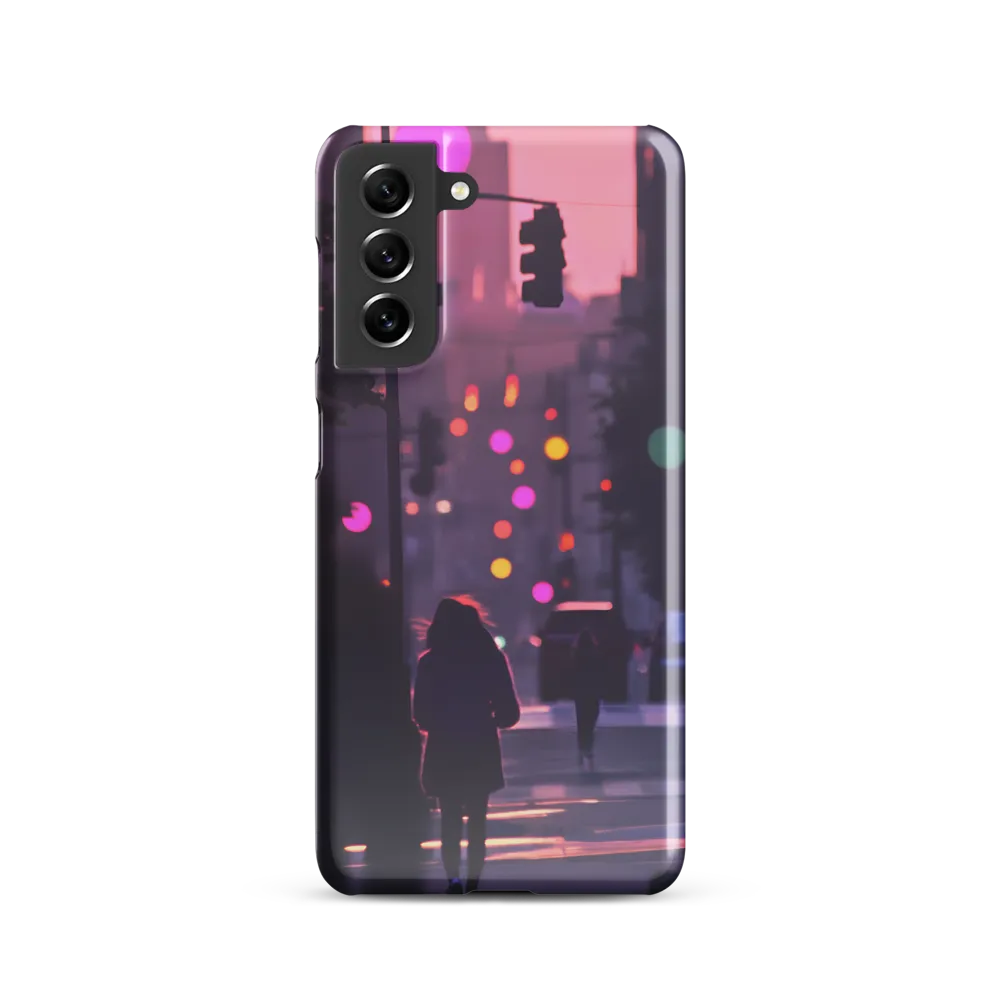 City Silhouettes at Dusk | Phone Case |  S21 | Snap Case | Glossy