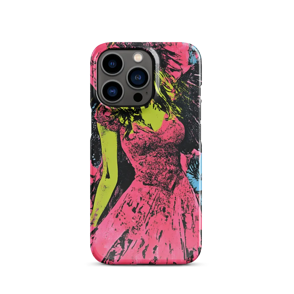 Mystical Angel in Neon Dreams
