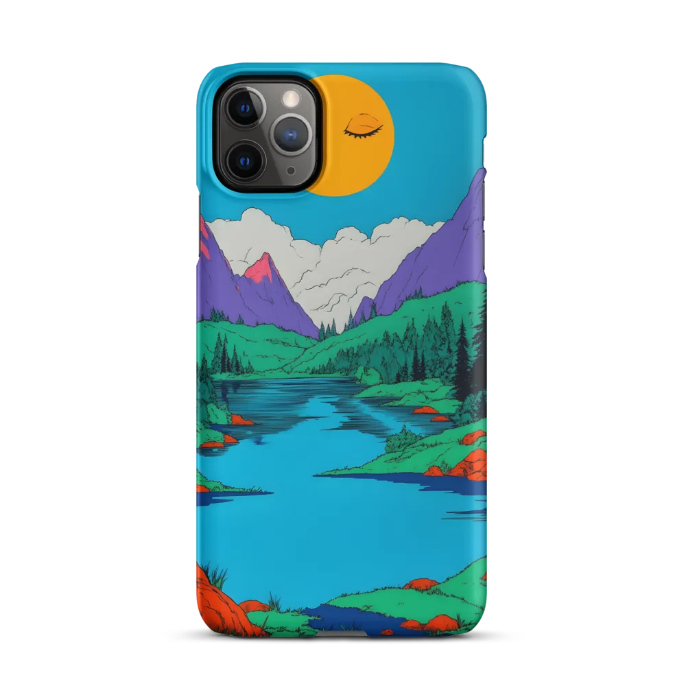 Whimsical Serenity in Vibrant Colors