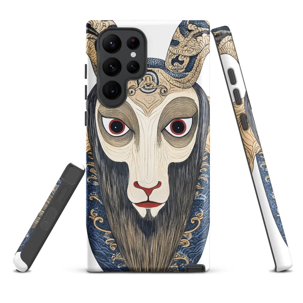 Ethereal Gaze of the Ram | Phone Case |  S22 Ultra | Tough Case | Matte