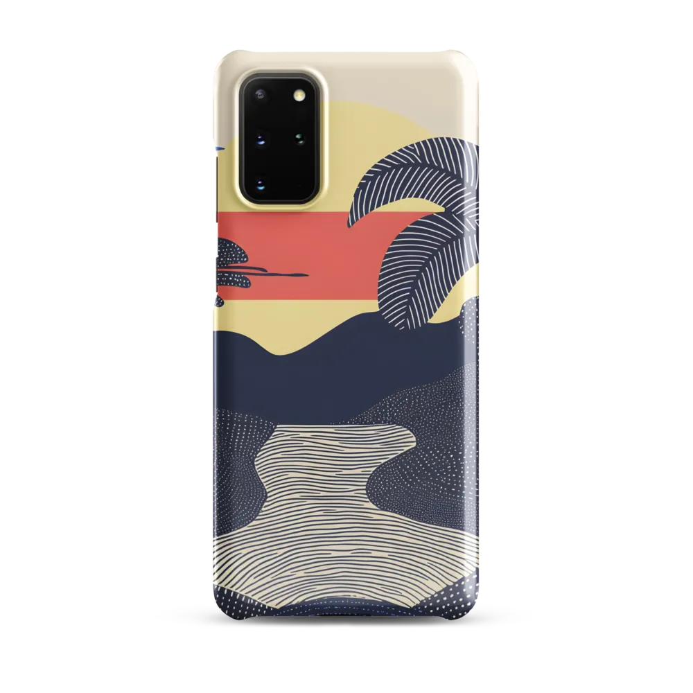 Tranquil Sunset in Modern Minimalism