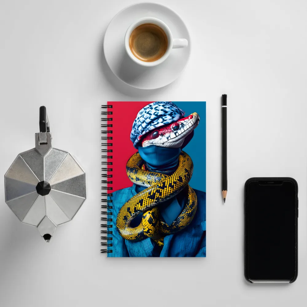 Hybrid of Reptilian Elegance | Spiral Notebook