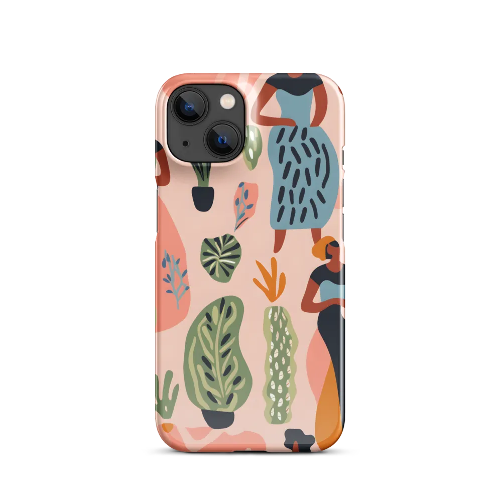 Harmony of Nature and Femininity | Phone Case |  14 | Snap Case | Glossy