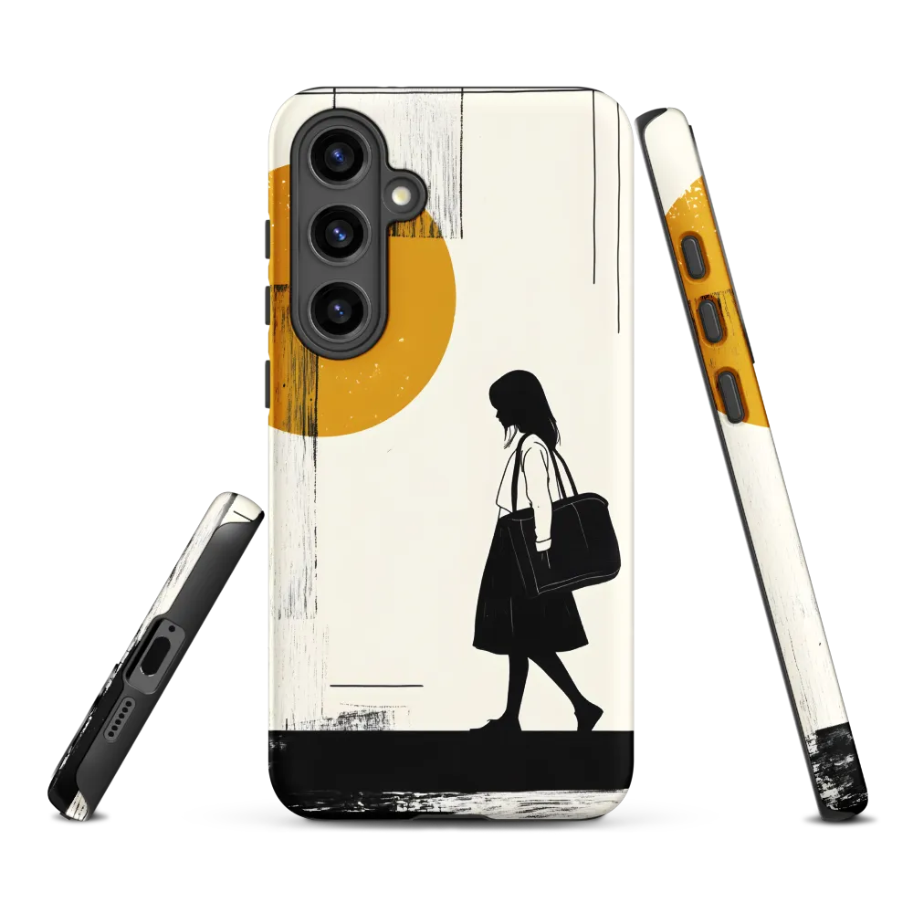Silent Steps | Phone Case |  S24 Plus | Tough Case | Matte