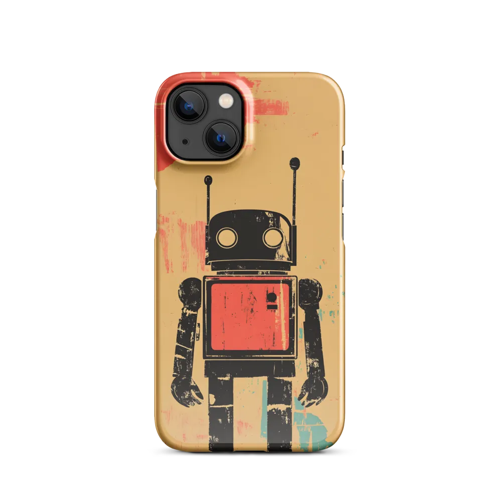The Retro Robot | Phone Case |  13 | Snap Case | Glossy