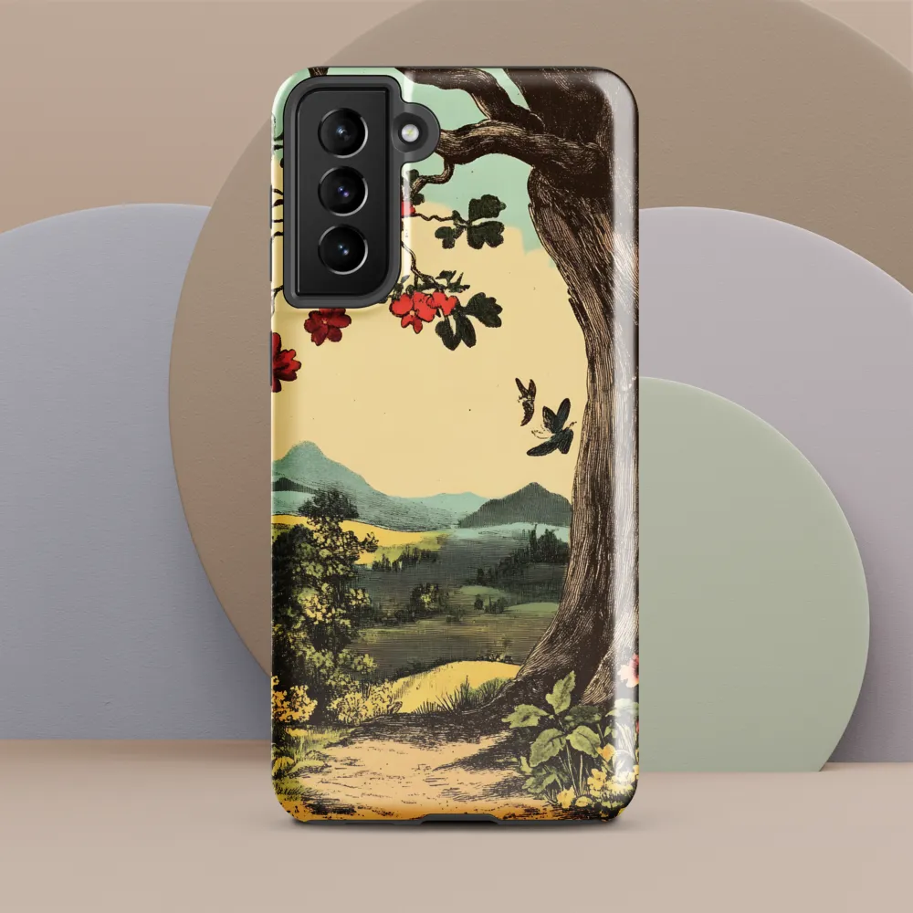 Whispers of a Vintage Landscape | Phone Case |  S21 Plus | Tough Case | Glossy