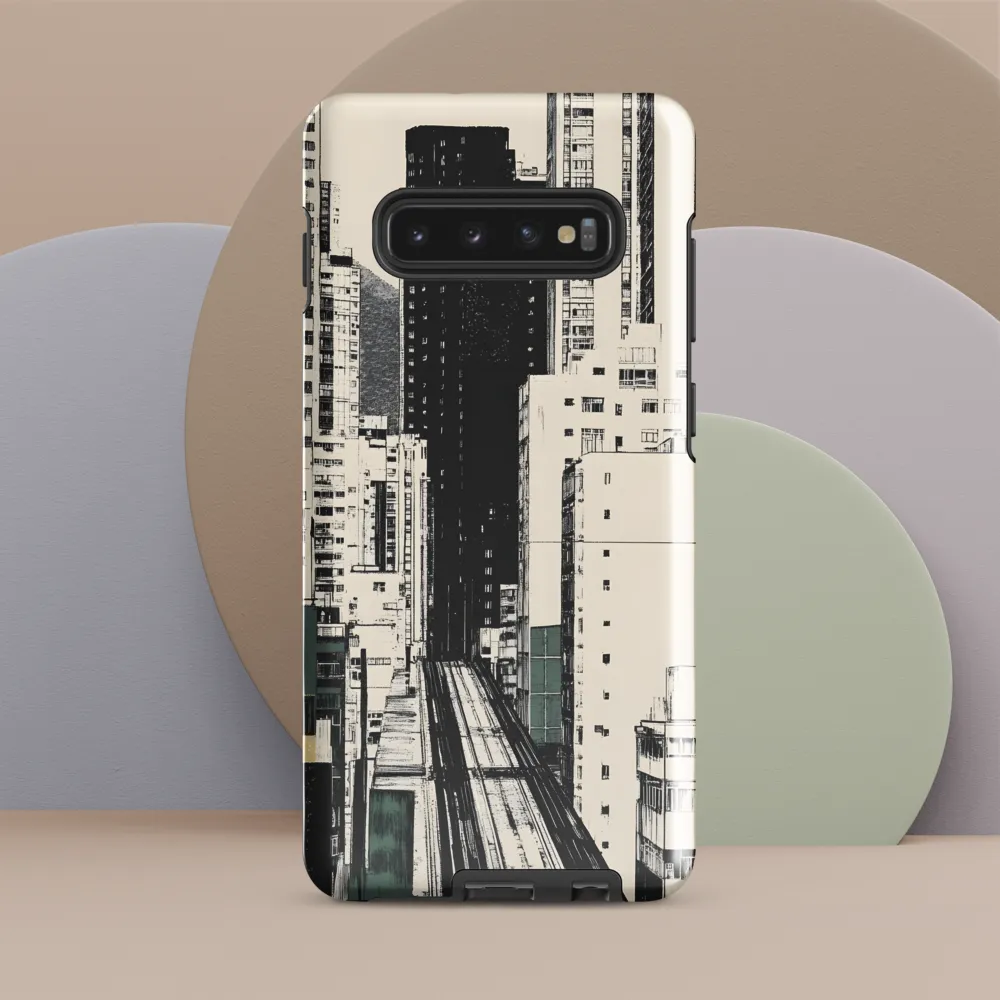 Urban Symphony: A Contemporary Cityscape | Phone Case |  S10 Plus | Tough Case | Glossy