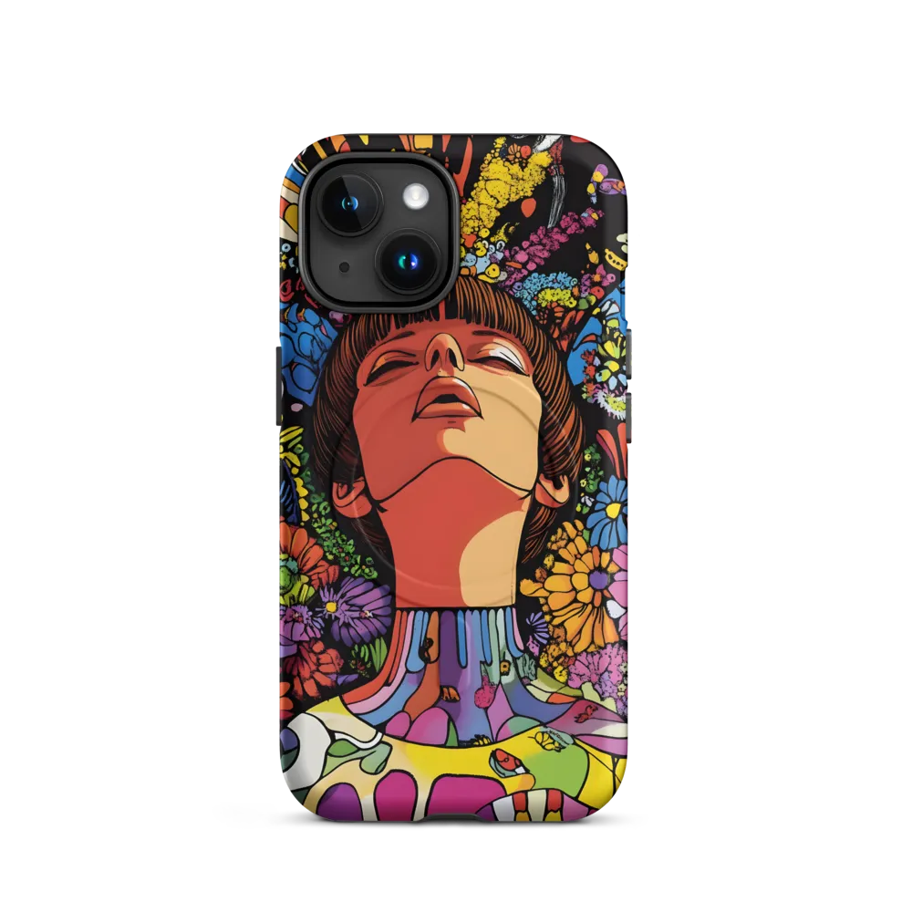 Vibrant Ecstasy: A Psychedelic Portrait