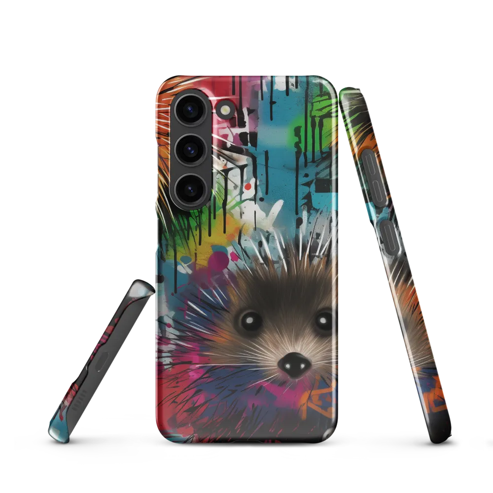 Whimsical Hedgehogs in a Kaleidoscopic Wonderland