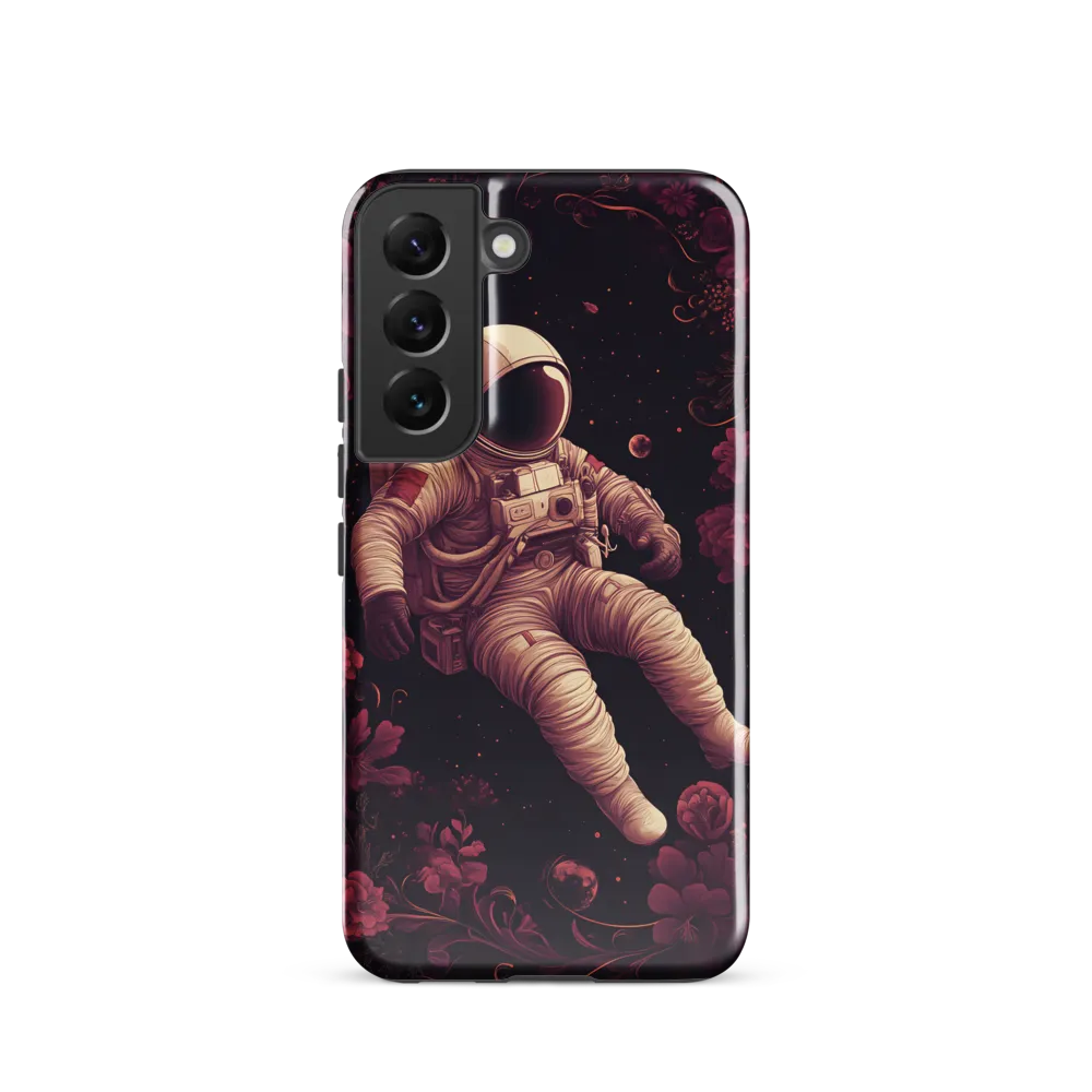 Cosmic Bloom: An Astronaut's Journey