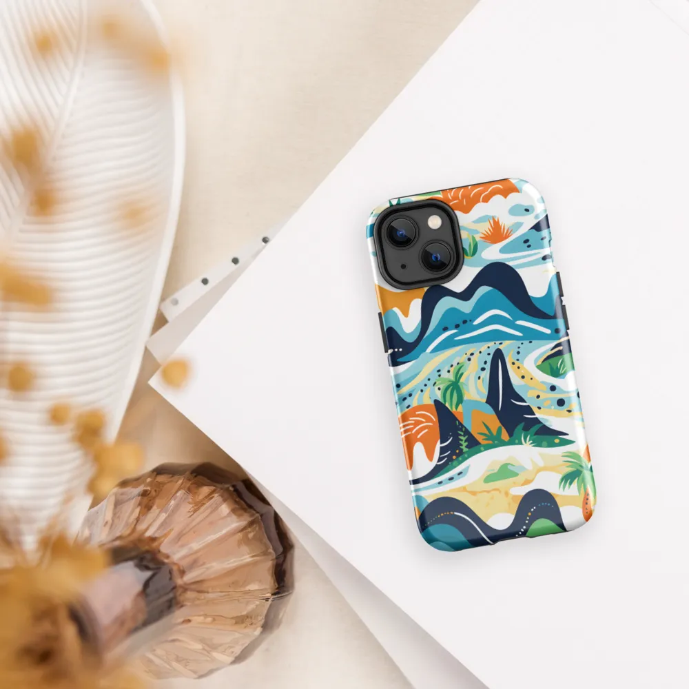 Abstract Tropical Landscape