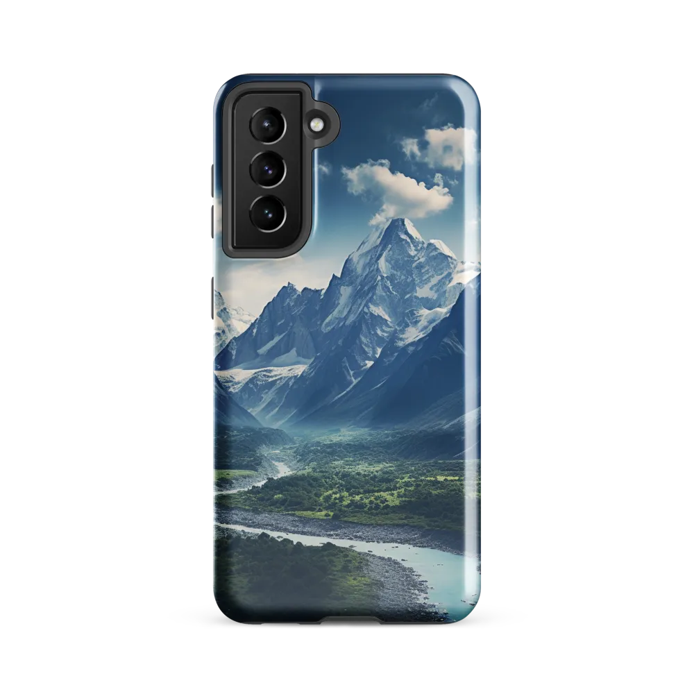 Majestic Serenity: A Landscape of Mountains and Rivers