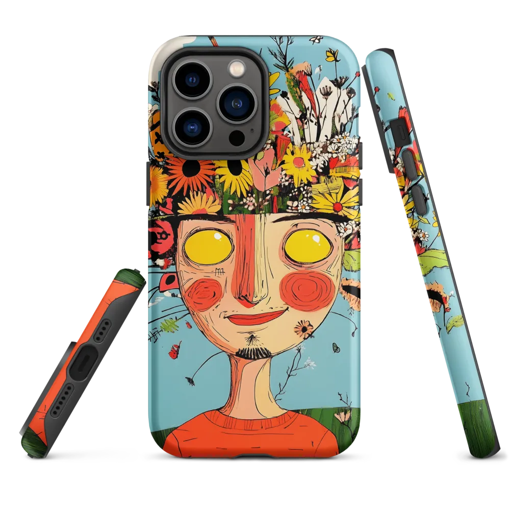 Whimsical Bloom | Phone Case |  14 Pro Max | Tough Case | Matte