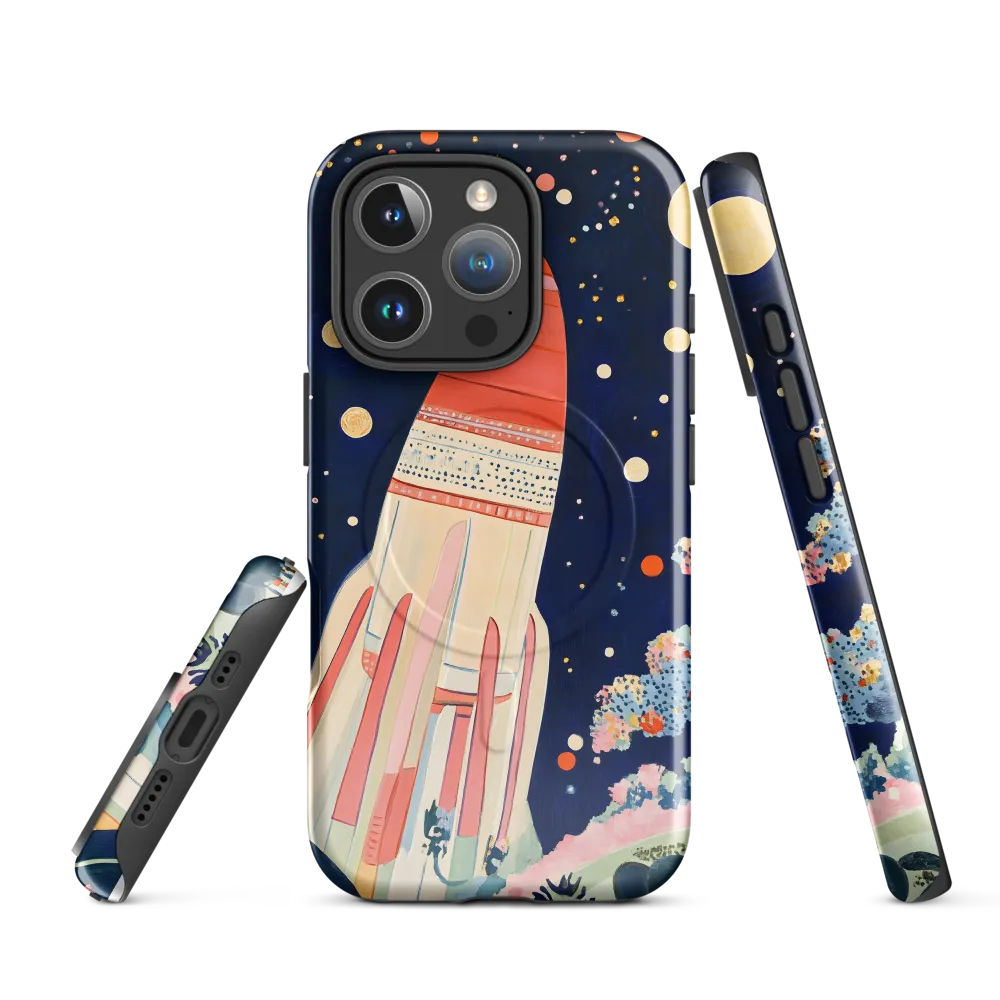 Cosmic Dreams: The Rocket's Journey