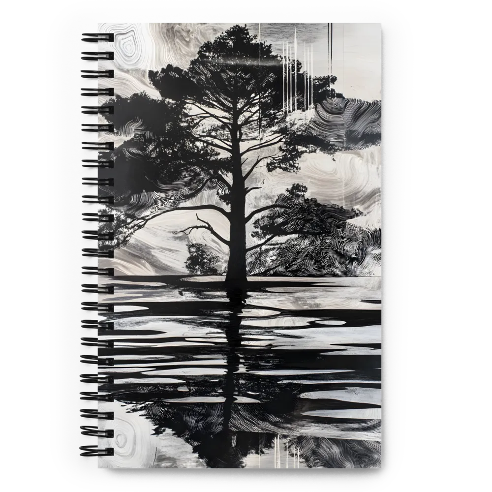 Reflections of Silence | Spiral Notebook