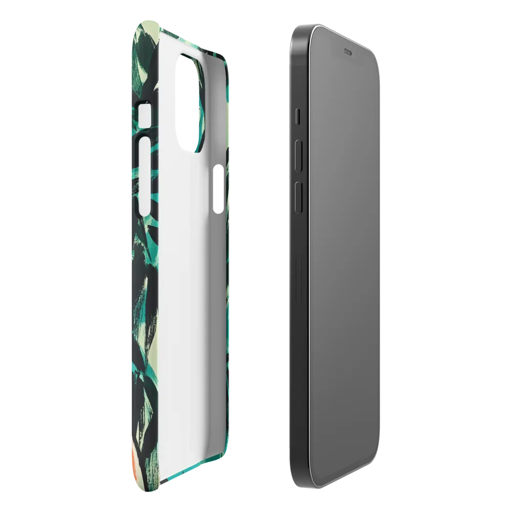 Curious Giraffe in Lush Greenery | Phone Case |  12 Pro Max | Snap Case | Matte