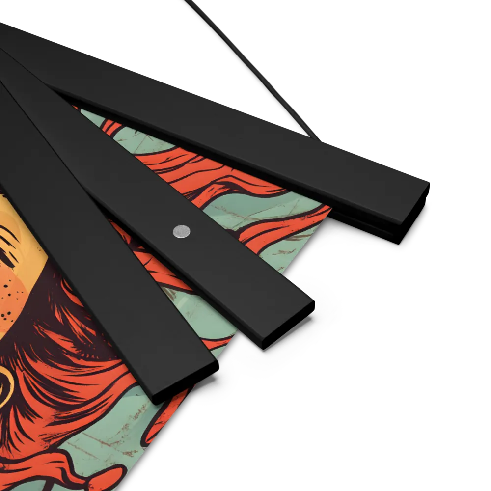 Fury Unleashed | Poster With Black Wood Hanger | 10″×10″