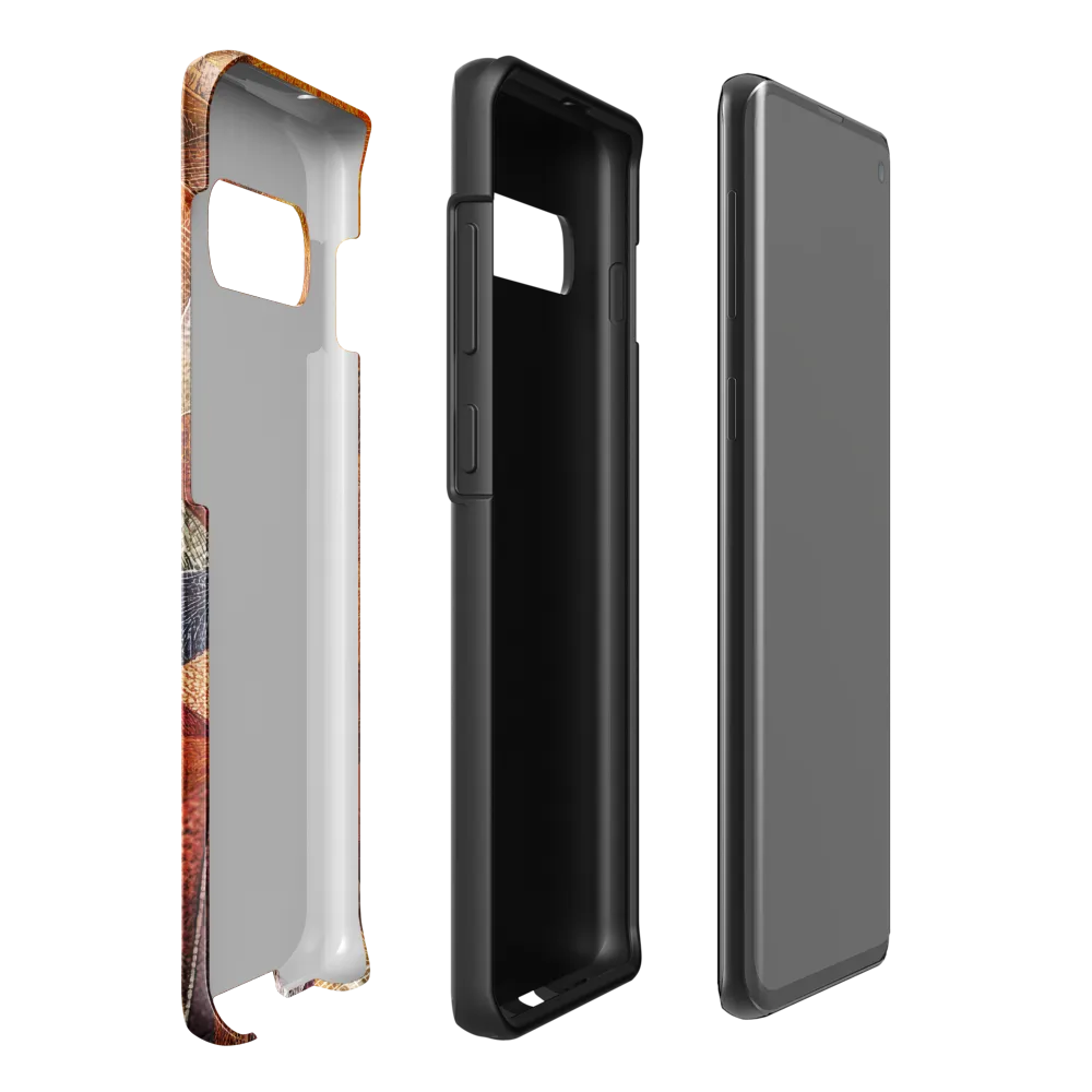 Geometric Warmth | Phone Case |  S10 Plus | Tough Case | Glossy