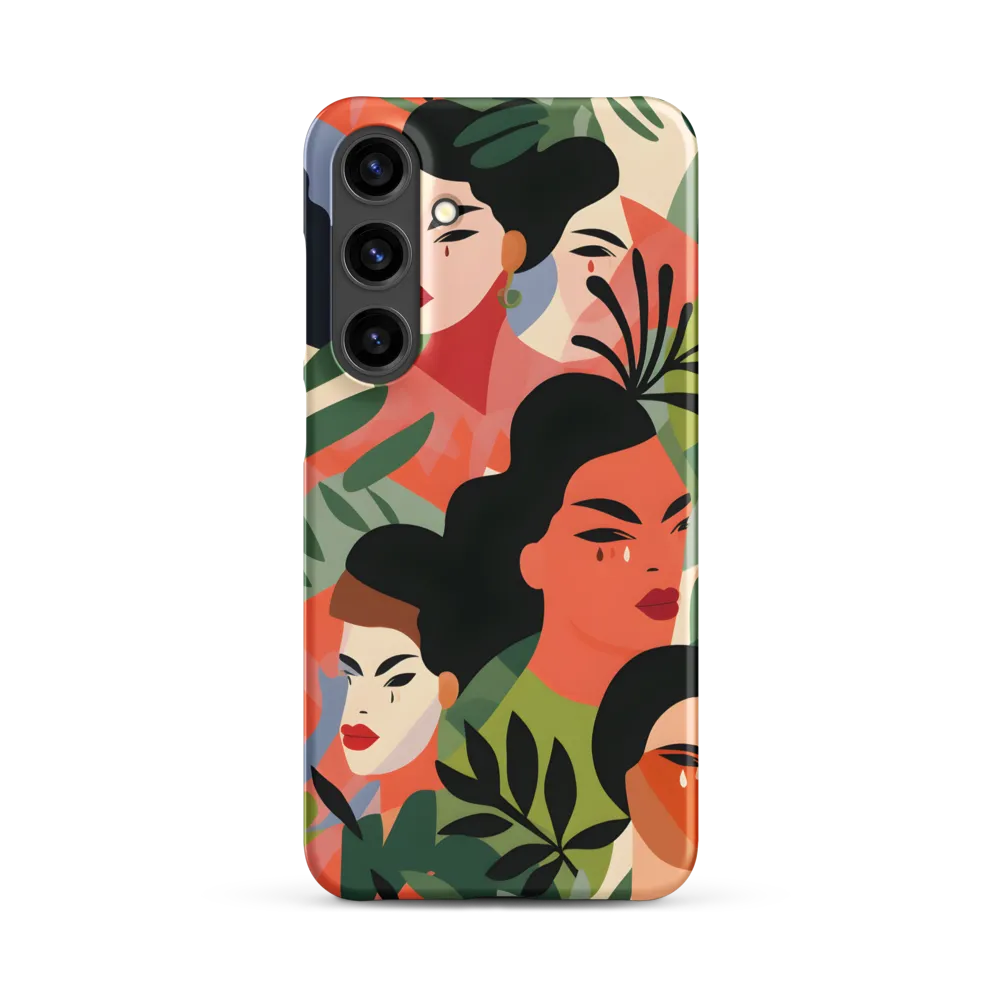 Harmony of Nature and Femininity | Phone Case |  S24 Plus | Snap Case | Matte