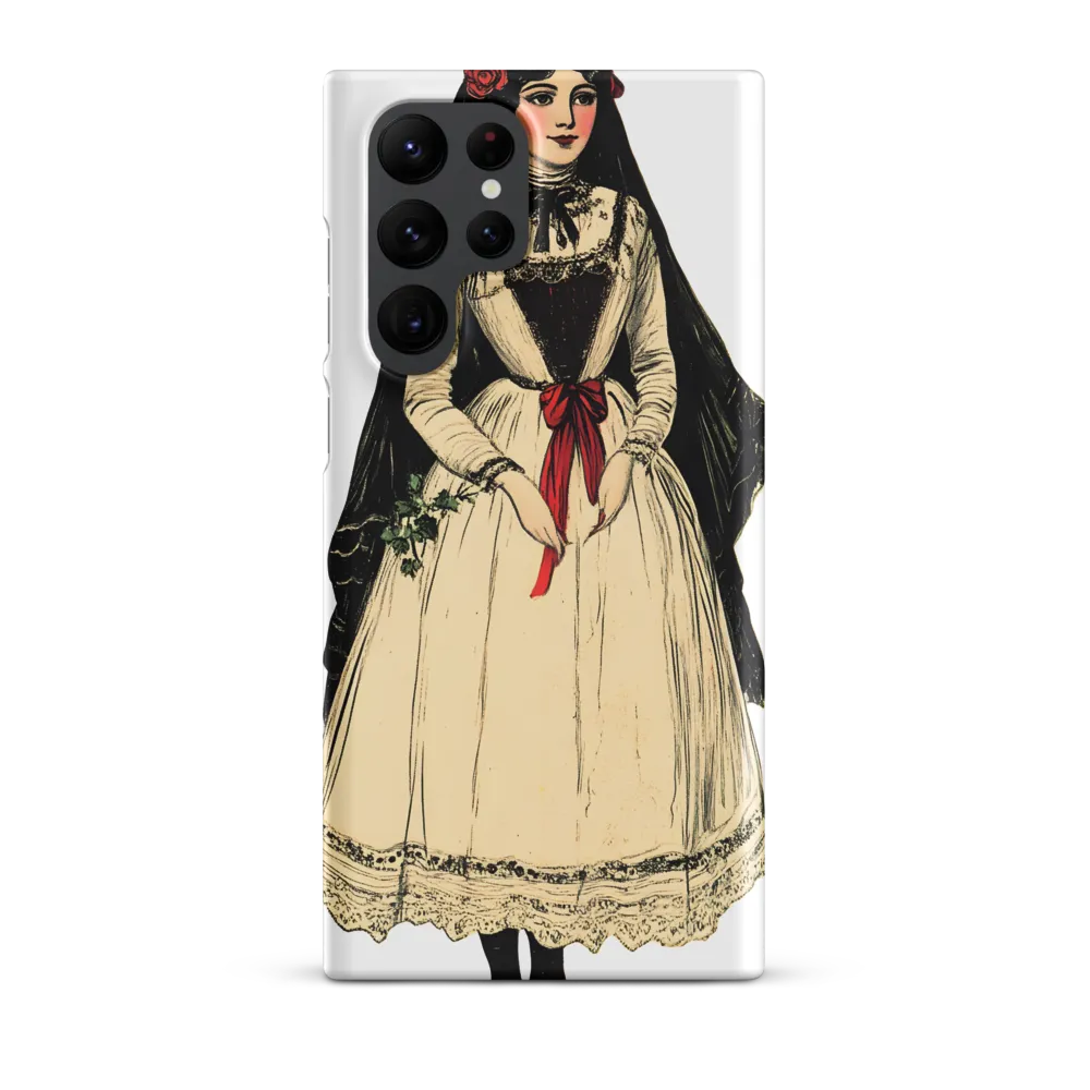Elegance in Tradition: A Folk Portrait