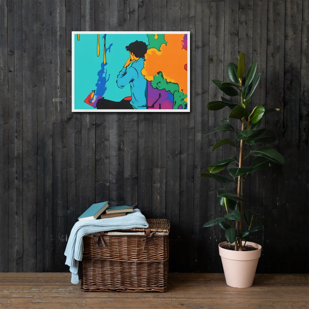 The Artist Within | Canvas with White Frame | 20″×30″