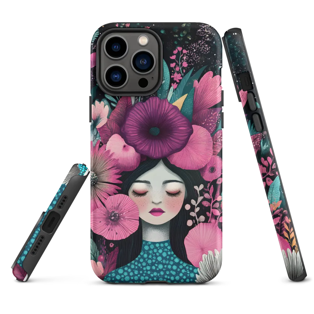 Blooming Serenity | Phone Case |  13 Pro Max | Tough Case | Matte