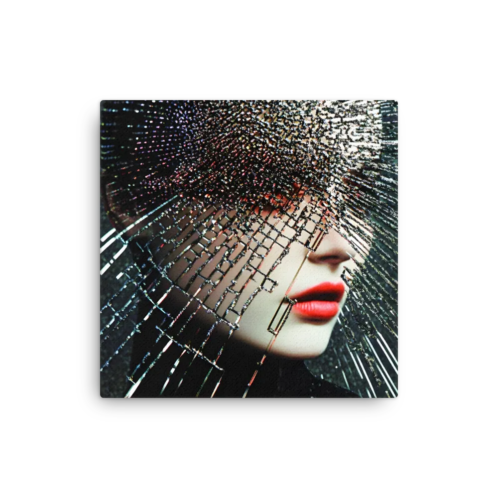 Fractured Identity | Thin Canvas | 16″×16″