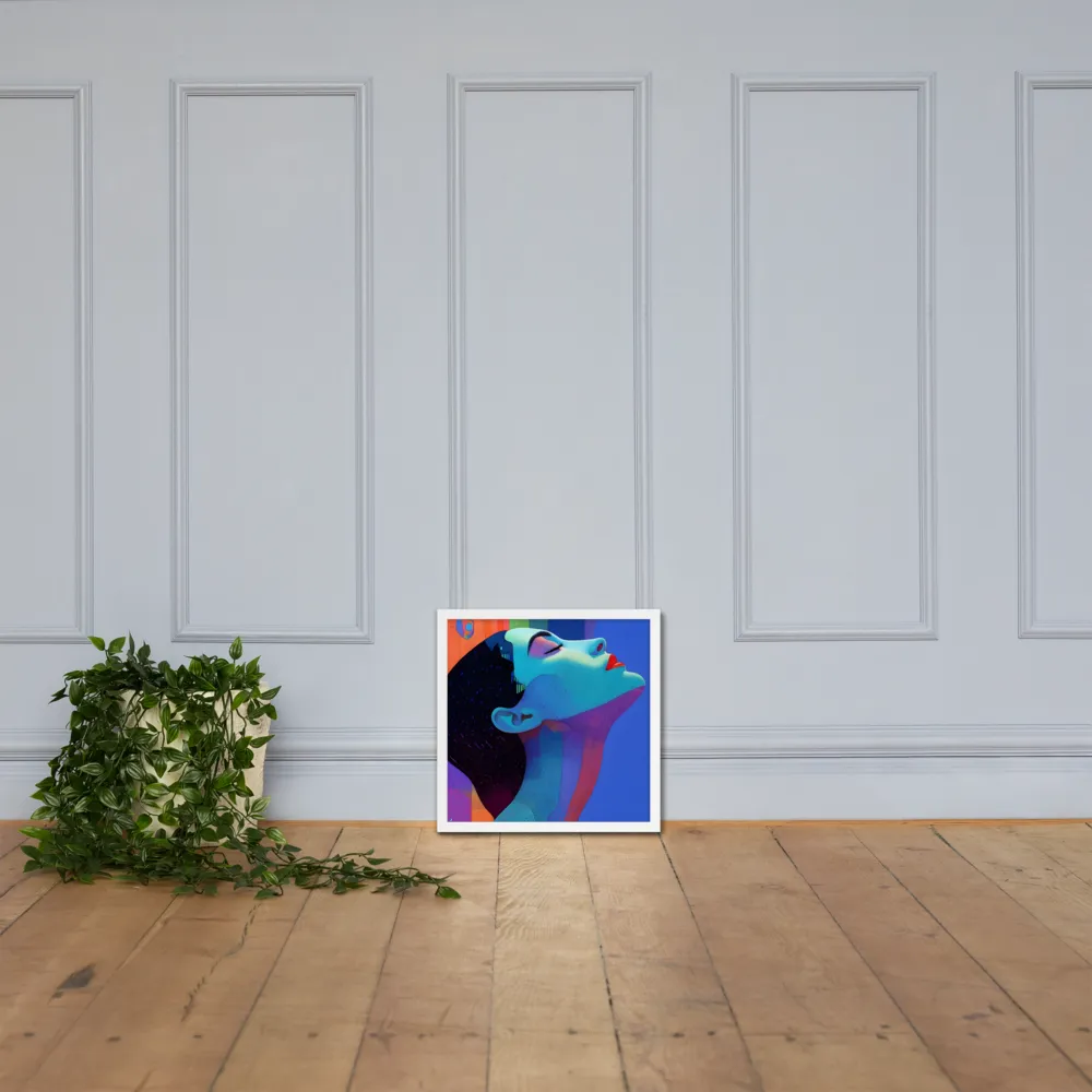 Ethereal Reverie | Poster with White Frame | 16″×16″