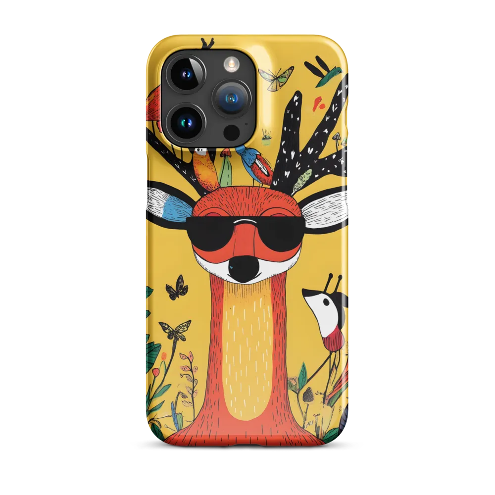 Playful Deer with Sunglasses
