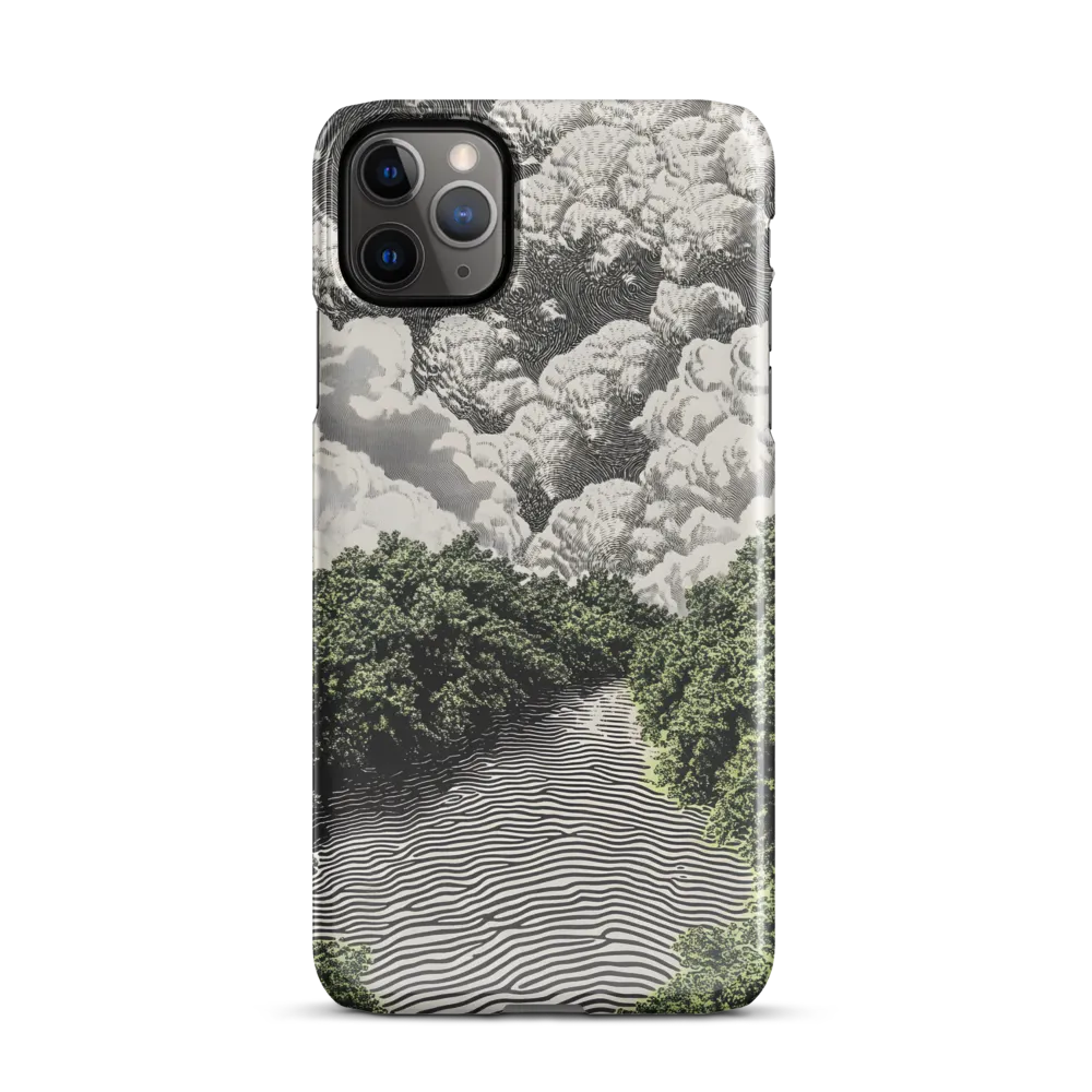 Waves of Serenity | Phone Case |  11 Pro Max | Snap Case | Glossy