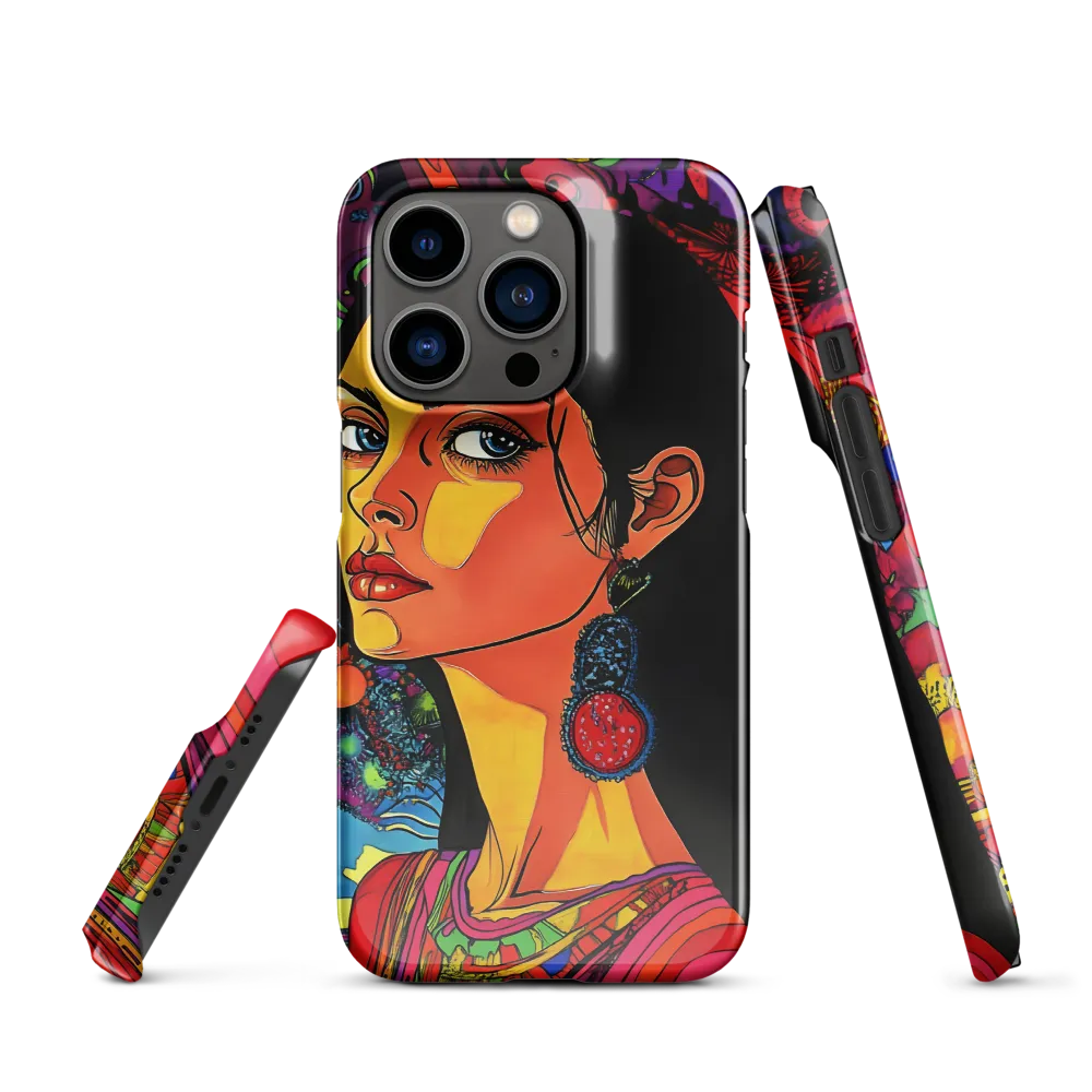 Ethereal Dreamscape in Vivid Colors | Phone Case |  14 Pro | Snap Case | Glossy
