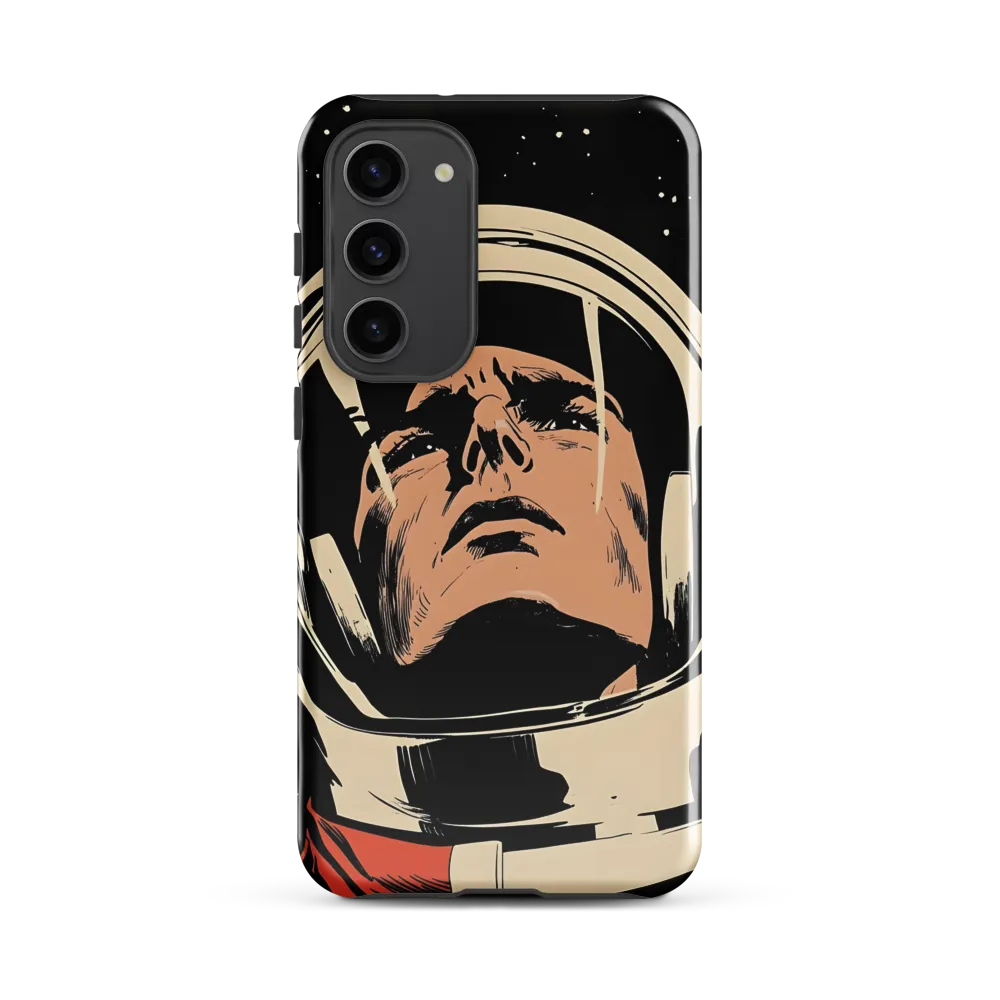 Gaze of the Astronaut | Phone Case |  S23 Plus | Tough Case | Glossy