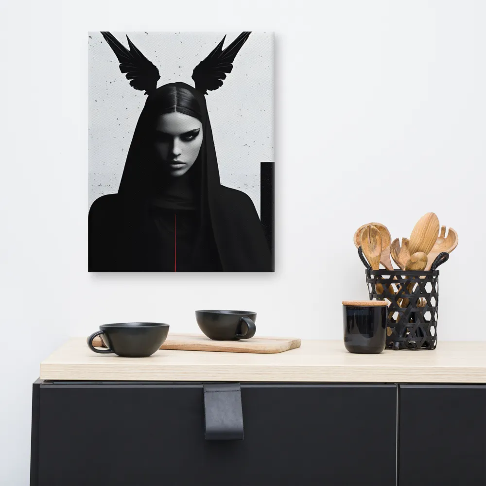 Whispers of Darkness | Canvas | 16″×20″