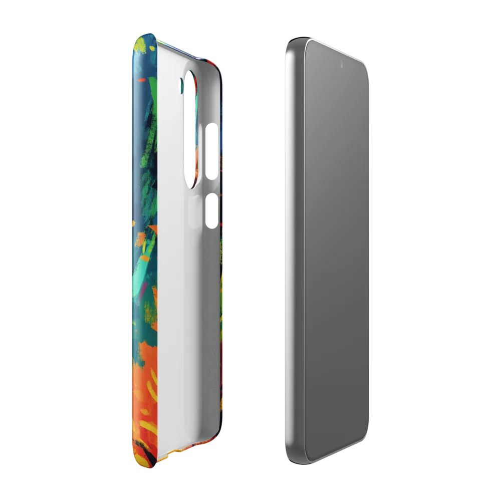 Joyful Escape into Nature | Phone Case |  S23 Plus | Snap Case | Glossy