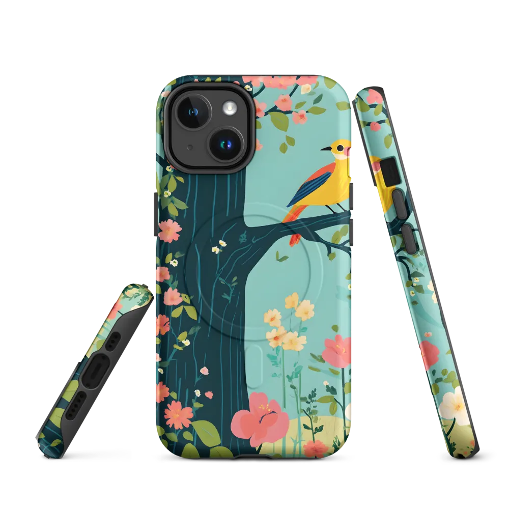 Harmony in Bloom | Phone Case |  14 | MagSafe® Tough Case | Matte
