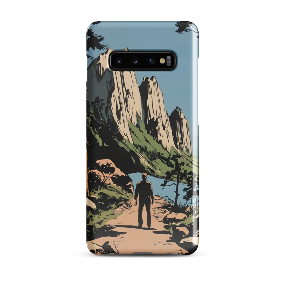 Path of Contemplation | Phone Case |  S10 Plus | Snap Case | Glossy