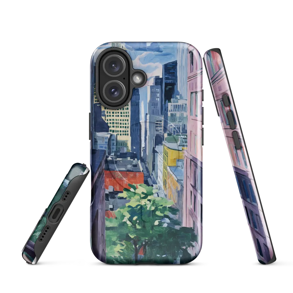 Urban Symphony: A Cityscape in Color