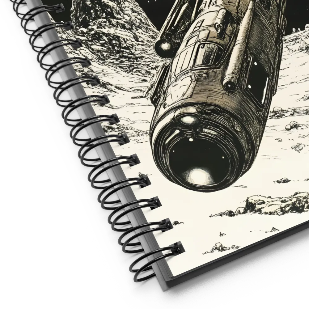 Voyage to the Unknown | Spiral Notebook