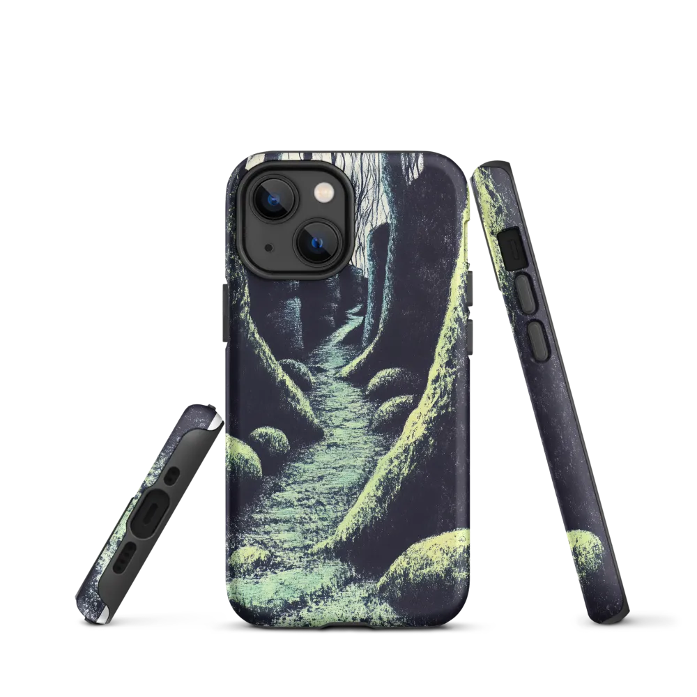 Whispers of the Tranquil Pathway | Phone Case |  13 mini | Tough Case | Matte