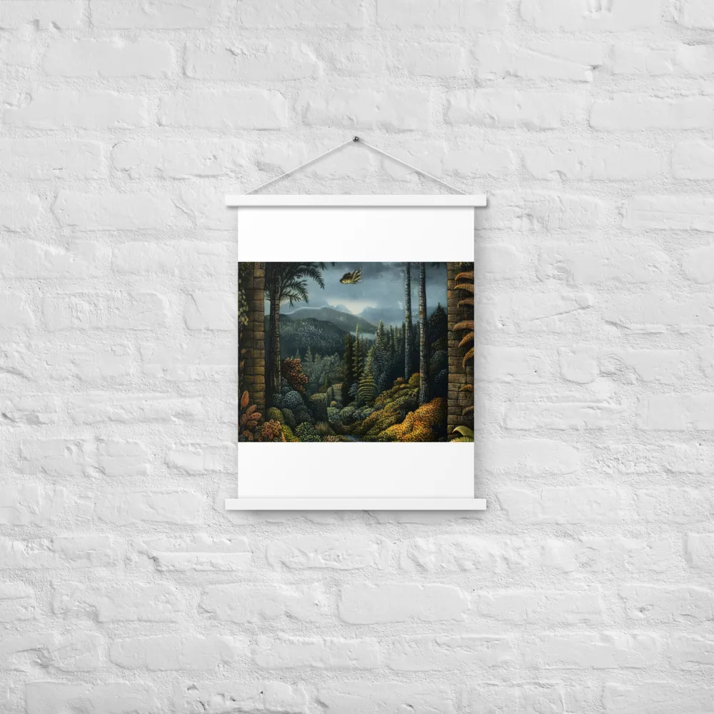 Whispers of the Enchanted Forest | Poster With White Wood Hanger | 18″×24″