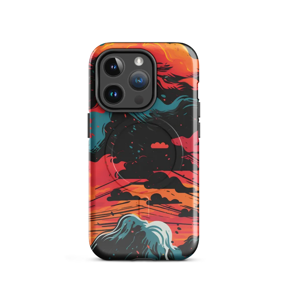 Ethereal Twilight: A Dramatic Landscape in Motion