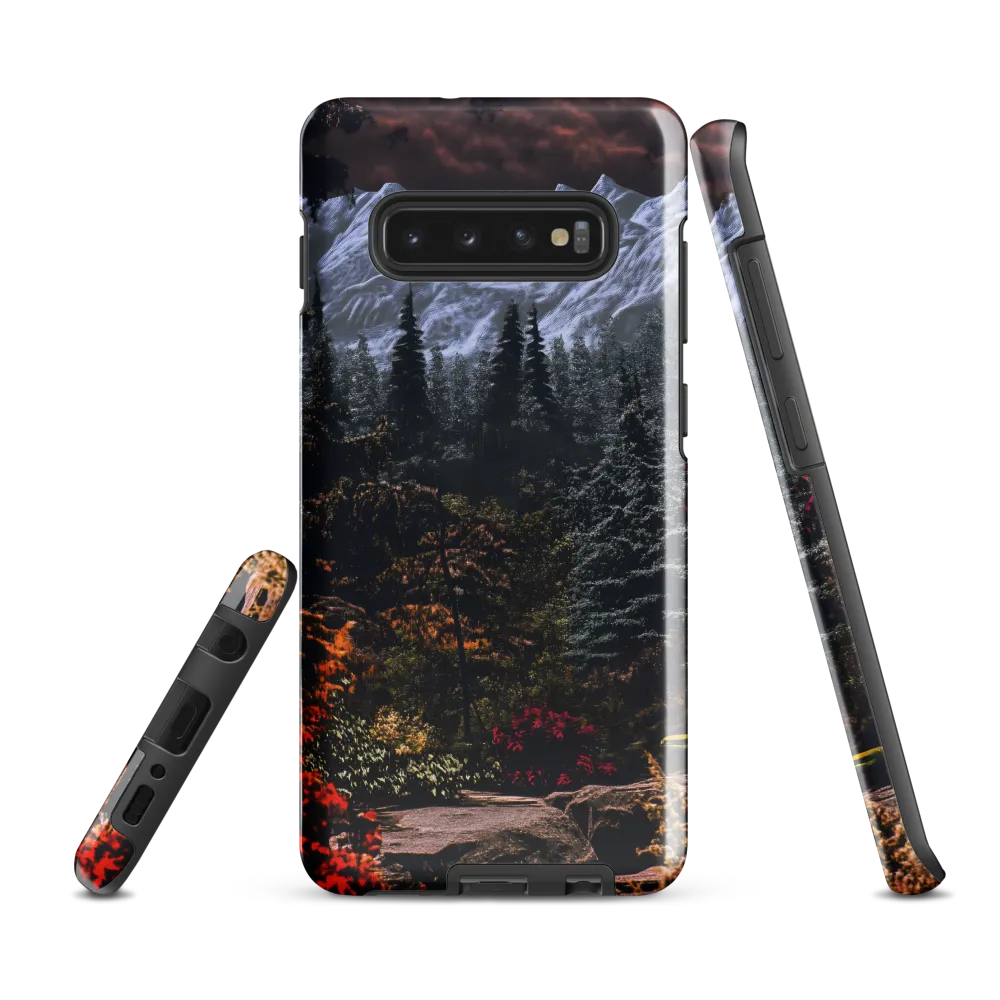 Mystical Mountain Reverie | Phone Case |  S10 Plus | Tough Case | Glossy