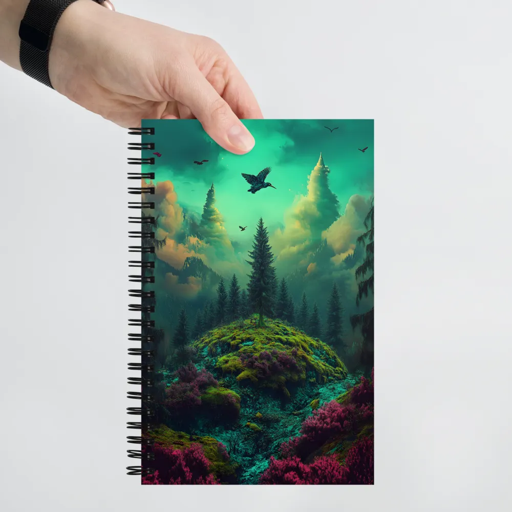 Mystical Heights | Spiral Notebook