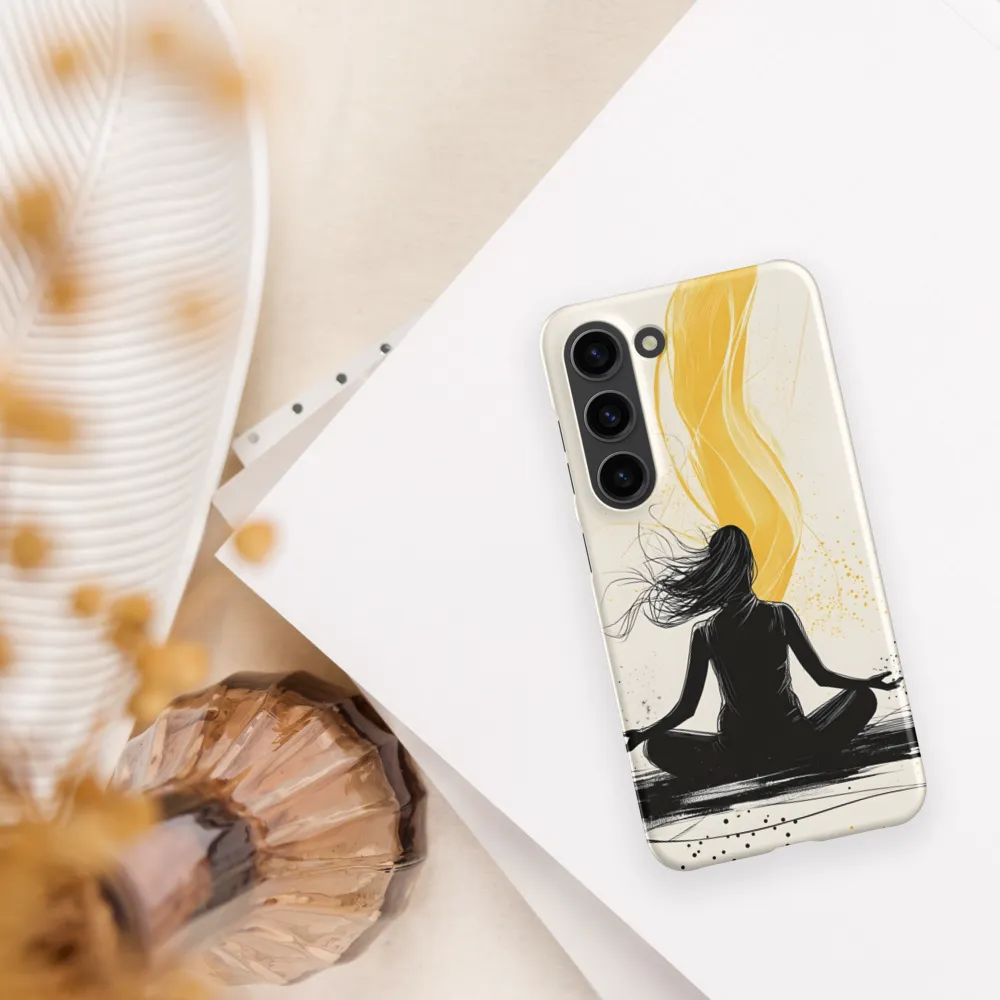 The Essence of Serenity | Phone Case |  S23 | Snap Case | Matte