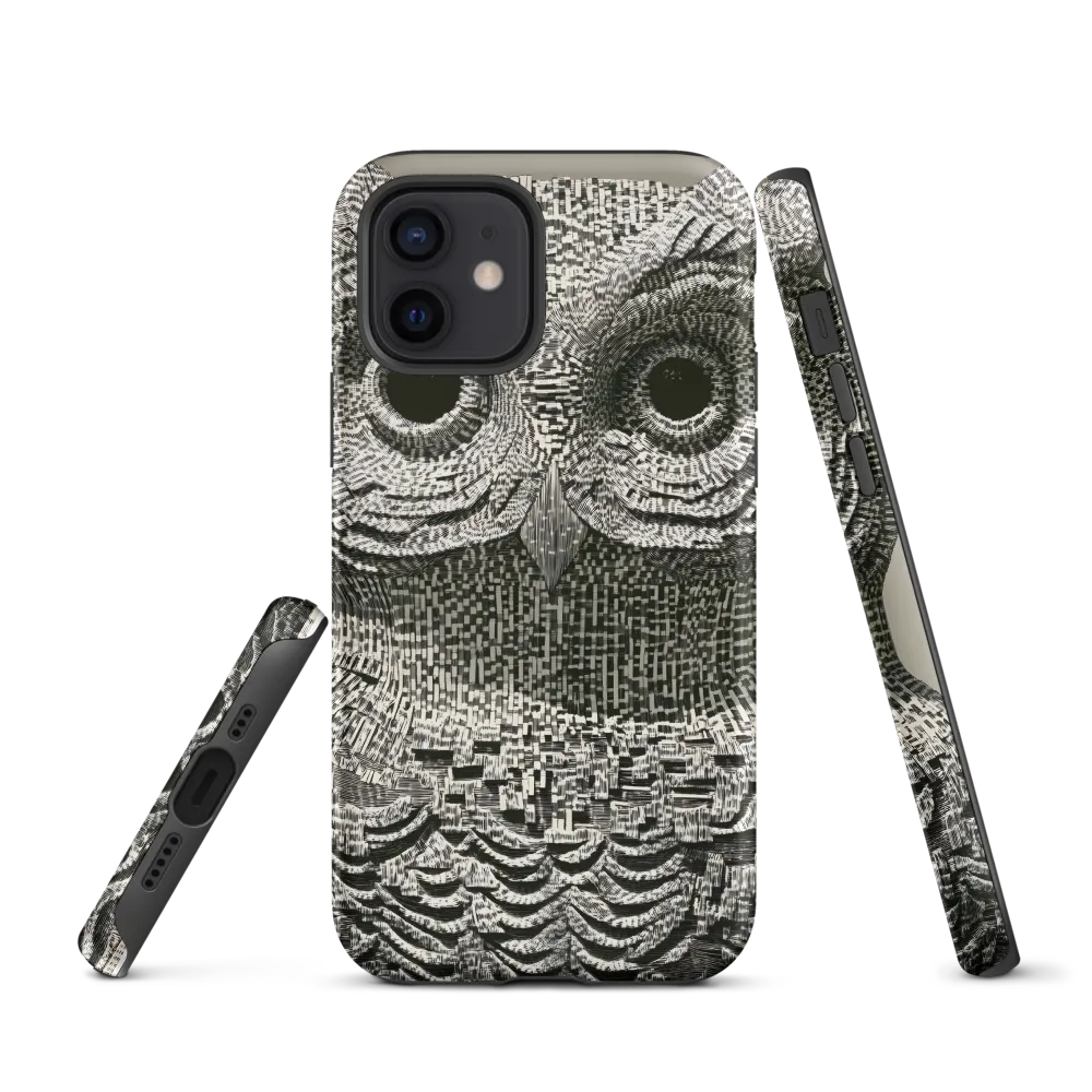 Intricate Owl of Textures