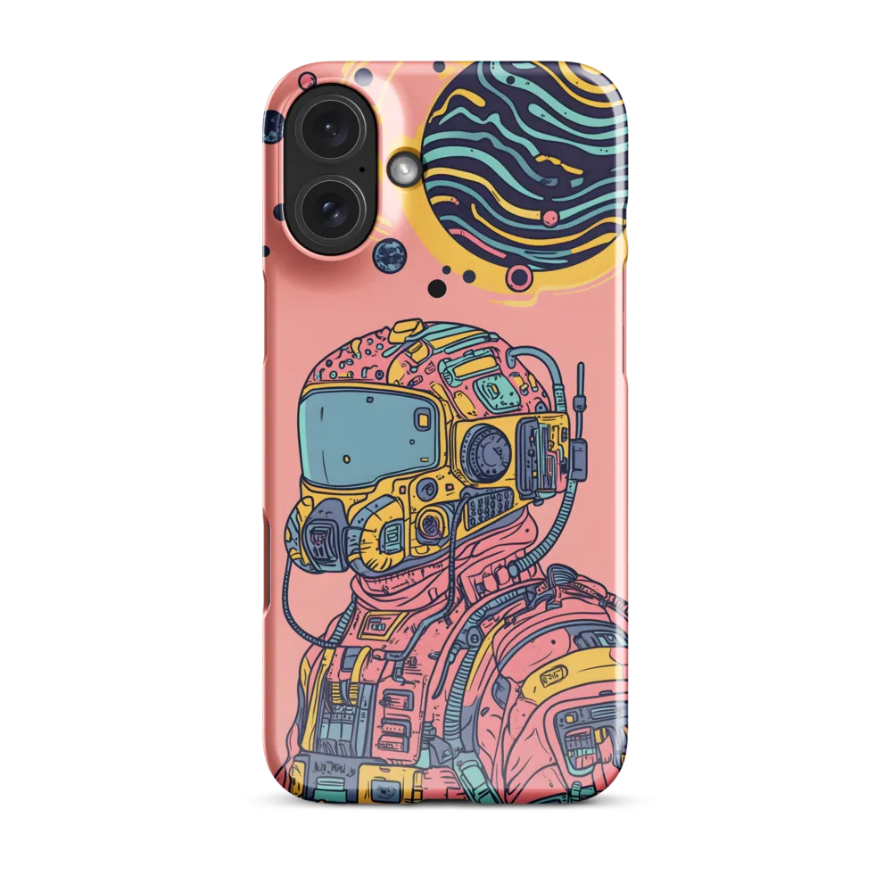 Exploration Beyond: A Digital Astronaut | Phone Case |  16 Plus | Snap Case | Glossy