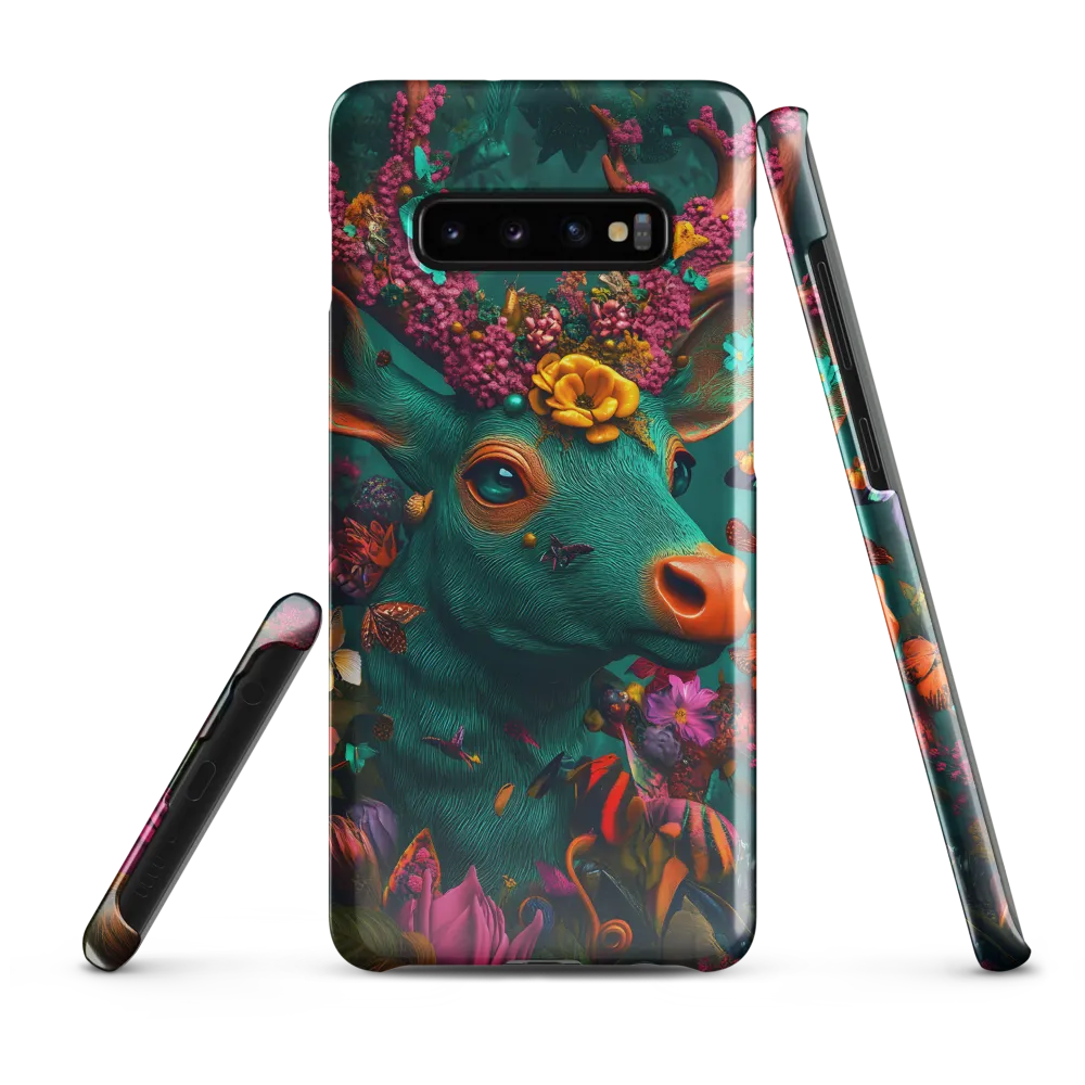 Whimsical Blossoms of the Enchanted Forest | Phone Case |  S10 Plus | Snap Case | Glossy