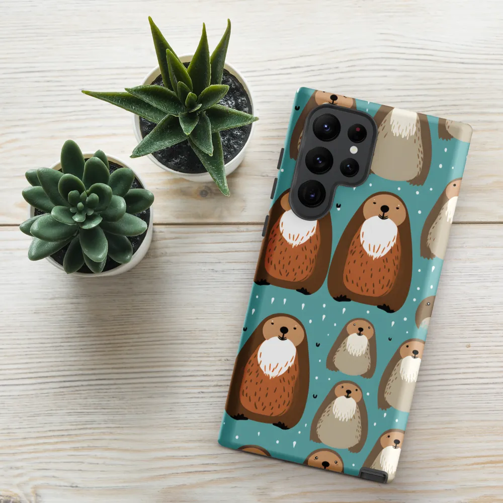Whimsical Otter Pattern