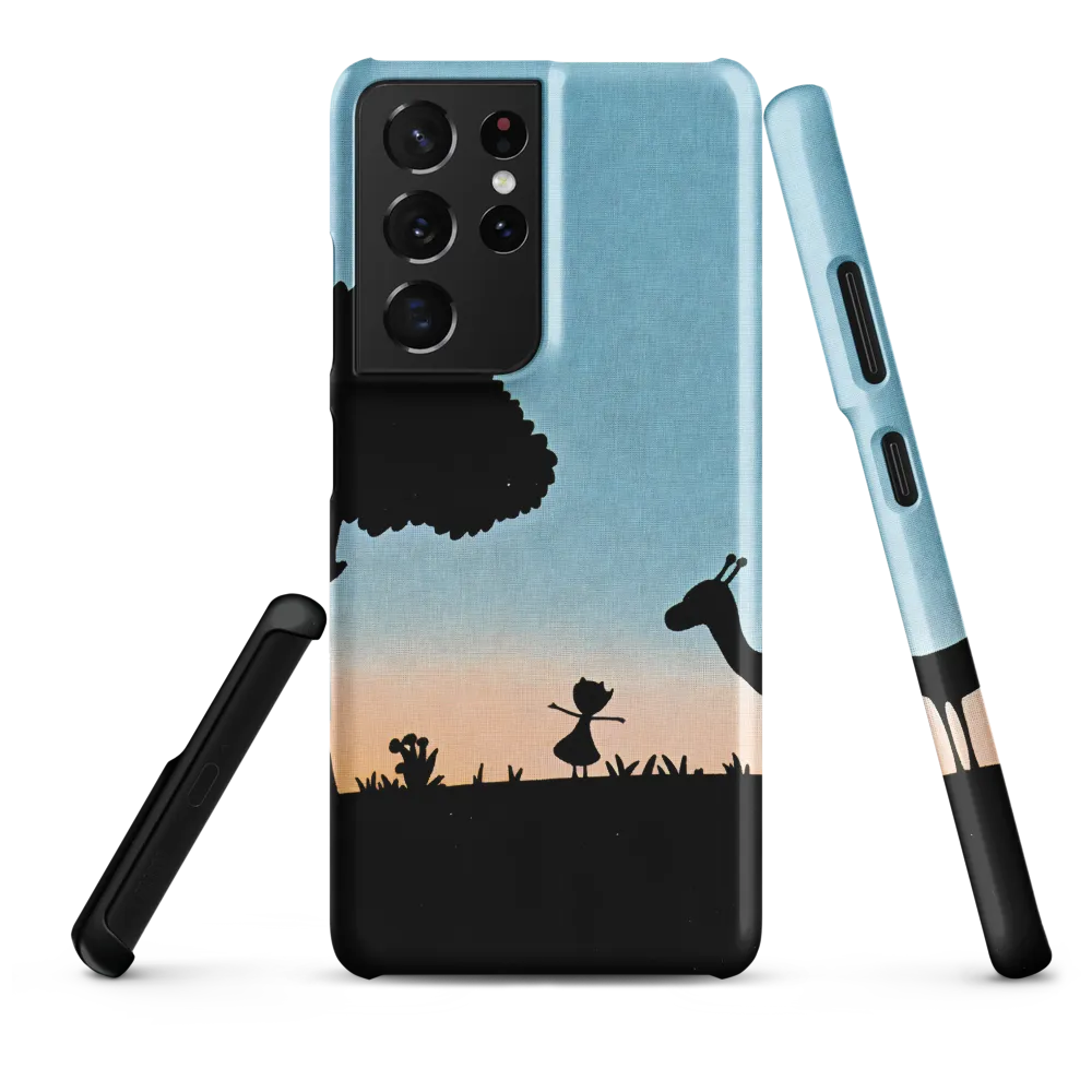 Curiosity in the Silhouette | Phone Case |  S21 Ultra | Snap Case | Matte